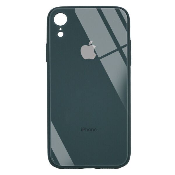 

TPU+Glass чехол GLOSSY Logo Full camera (opp) для Apple iPhone XR (6.1") (Зеленый)