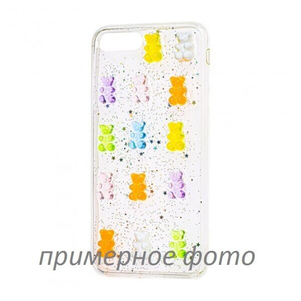 

Объемный силиконовый 3D чехол для Apple iPhone 7 Мишки