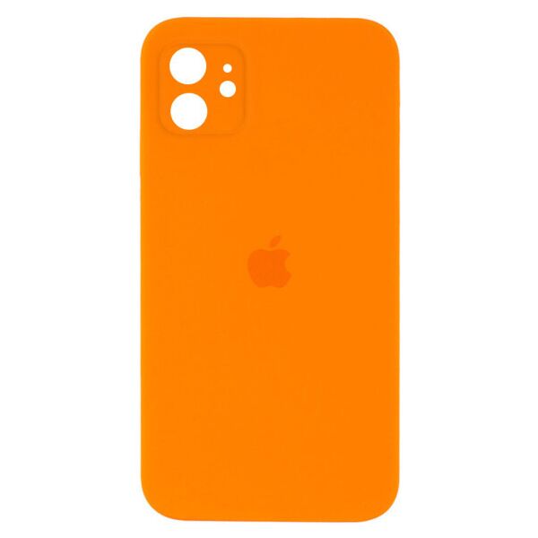 

Silicone Case Square Full Camera Protective (AA) для Apple iPhone 11 (6.1") (Оранжевый)