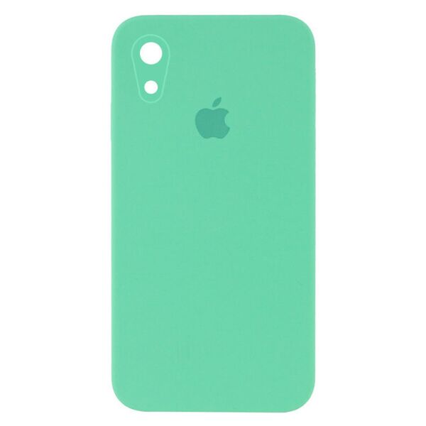 

Чехол Silicone Case Square Full Camera Protective (AA) для Apple iPhone XR (6.1") (Aquamarine)