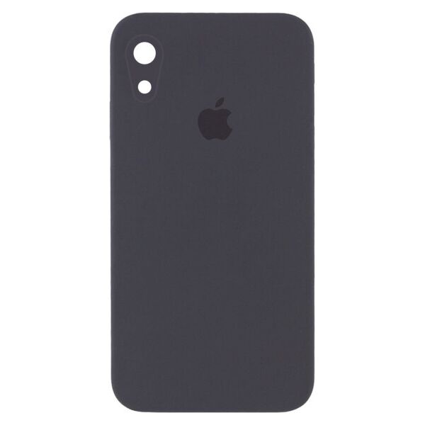 

Чехол Silicone Case Square Full Camera Protective (AA) для Apple iPhone XR (6.1") (Тускло-серый)