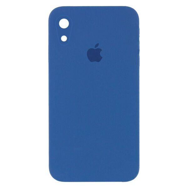 

Чехол Silicone Case Square Full Camera Protective (AA) для Apple iPhone XR (6.1") (Темно-синий)