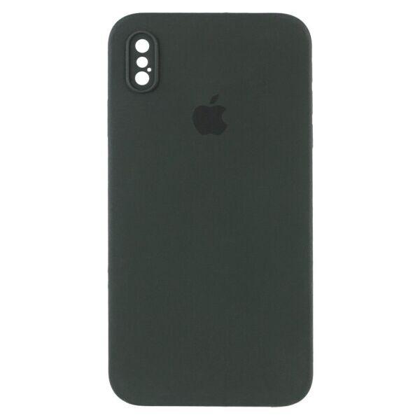 

Silicone Case Square Full Camera Protective (AA) для Apple iPhone X / XS (5.8") (DarkSlateGray)