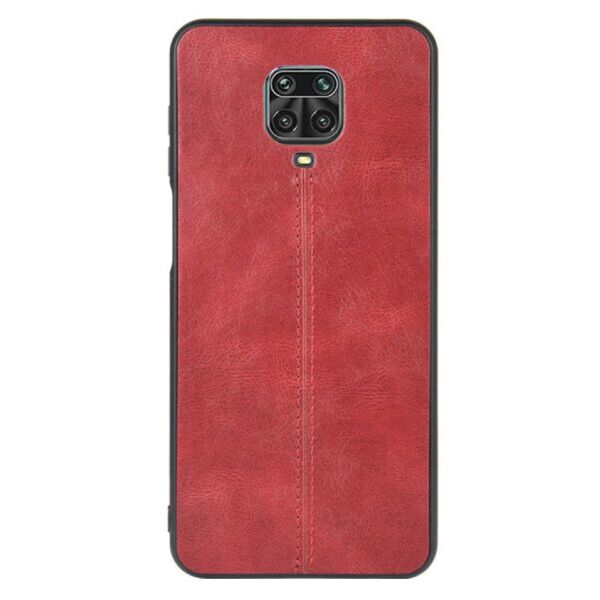 

Кожаный чехол Line для Xiaomi Redmi Note 9s / Note 9 Pro / Note 9 Pro Max (Красный)