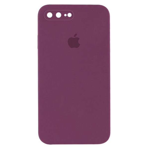 

Чехол Silicone Case Square Full Camera Protective (AA) для Apple iPhone 7 plus / 8 plus (5.5") (Maroon)