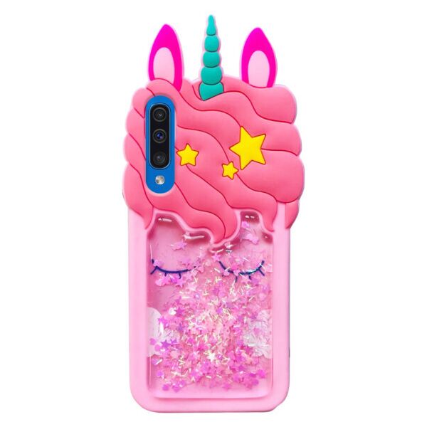 

Силиконовый чехол Unicorn 3D для Samsung Galaxy A50 (A505F) / A50s / A30s (Розовый)