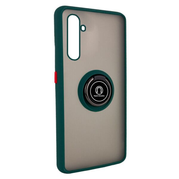 

Чехол Deen ColorEdgingRing под магнитный держатель для Realme 6 Pro (Зеленый)