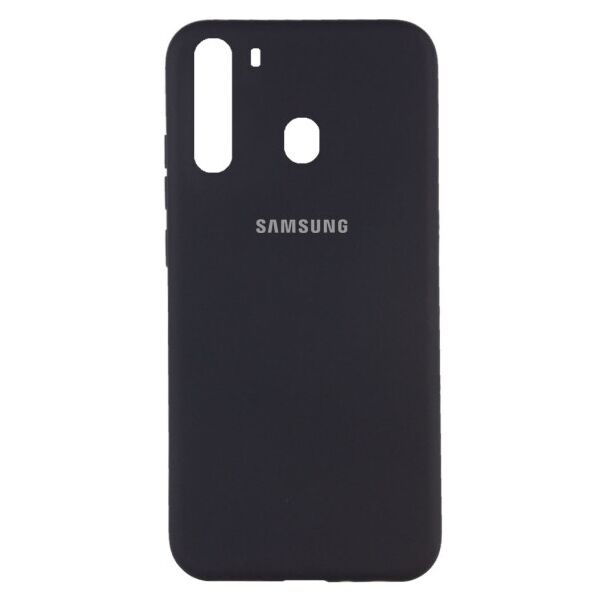 

Чехол Silicone Cover Full Protective (A) для Samsung Galaxy A21 (Черный)