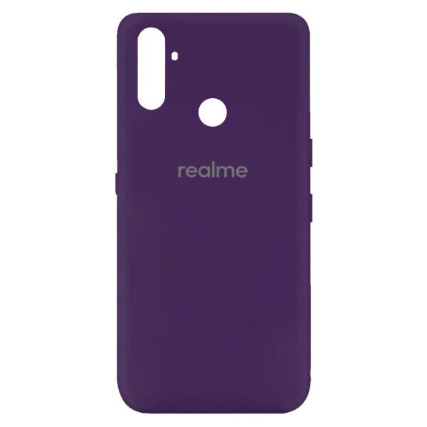 

Чехол Silicone Cover My Color Full Protective (A) для Realme C3 (Пурпурный)