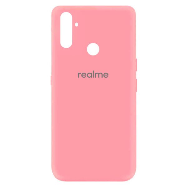 

Чехол Silicone Cover My Color Full Protective (A) для Realme C3 (Розовый)