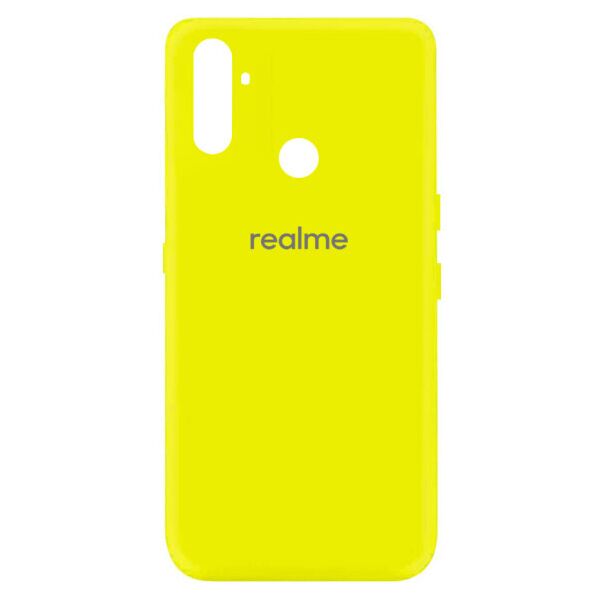 

Чехол Silicone Cover My Color Full Protective (A) для Realme C3 (Желтый)