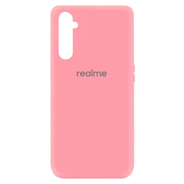 

Чехол Silicone Cover My Color Full Protective (A) для Realme 6 (Розовый)