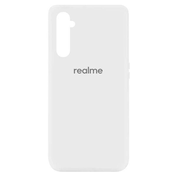 

Чехол Silicone Cover My Color Full Protective (A) для Realme 6 (Белый)
