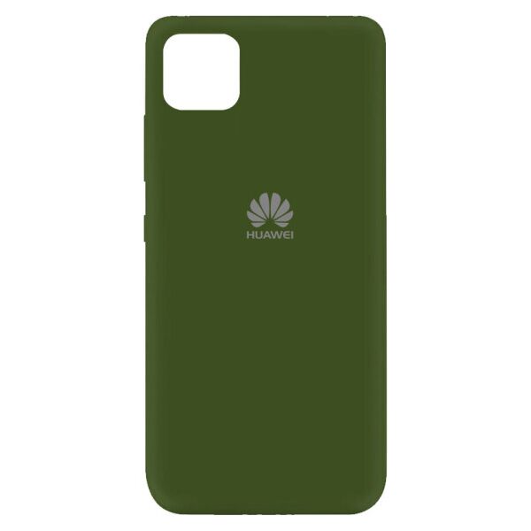 

Чехол Silicone Cover My Color Full Protective (A) для Huawei Y5p (Темно-Оливковый)