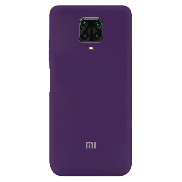 

Чехол Silicone Cover My Color Full Protective (A) для Xiaomi Redmi Note 9s/Note 9 Pro/Note 9 Pro Max (Пурпурный)