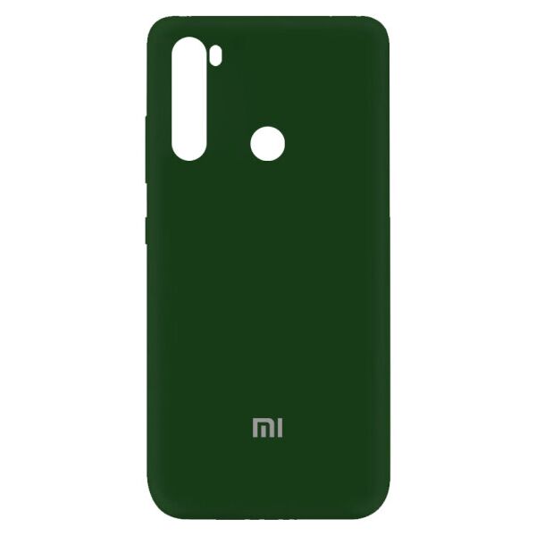 

Silicone Cover My Color Full Protective (A) для Xiaomi Redmi Note 8T (Темно-зеленый)