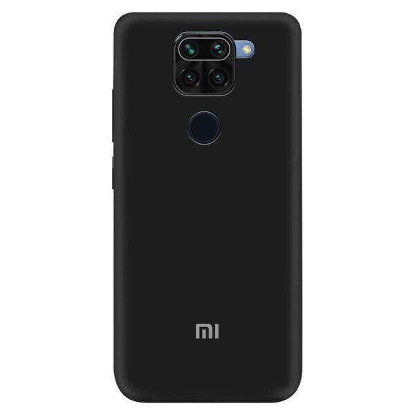 

Чехол Silicone Cover My Color Full Protective (A) для Xiaomi Redmi Note 9 / Redmi 10X (Черный)
