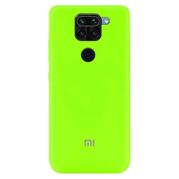

Чехол Silicone Cover My Color Full Protective (A) для Xiaomi Redmi Note 9 / Redmi 10X (Салатовый)