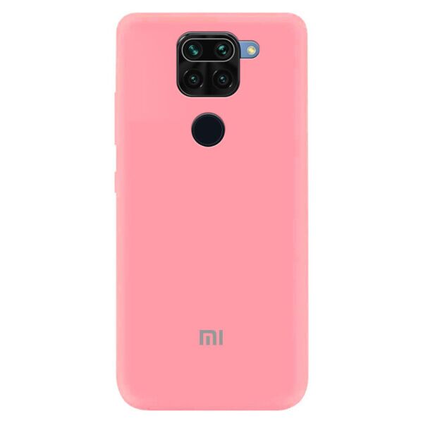 

Чехол Silicone Cover My Color Full Protective (A) для Xiaomi Redmi Note 9 / Redmi 10X (Розовый)