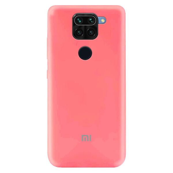 

Чехол Silicone Cover My Color Full Protective (A) для Xiaomi Redmi Note 9 / Redmi 10X (LightCoral)