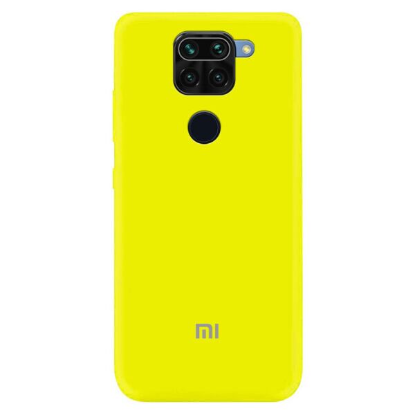

Чехол Silicone Cover My Color Full Protective (A) для Xiaomi Redmi Note 9 / Redmi 10X (Желтый)