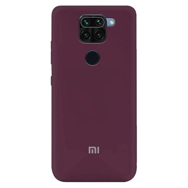 

Silicone Cover My Color Full Protective (A) для Xiaomi Redmi Note 9 / Redmi 10X (Maroon)