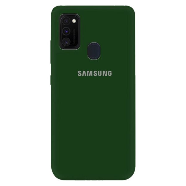 

Чехол Silicone Cover My Color Full Protective (A) для Samsung Galaxy M30s / M21 (Темно-зеленый)