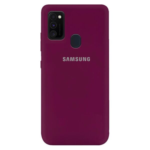 

Чехол Silicone Cover My Color Full Protective (A) для Samsung Galaxy M30s / M21 (Бордовый)