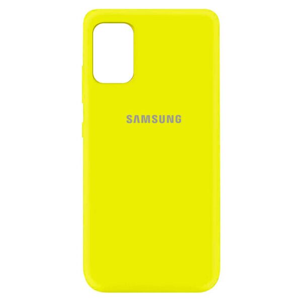 

Чехол Silicone Cover My Color Full Protective (A) для Samsung Galaxy A41 (Желтый)