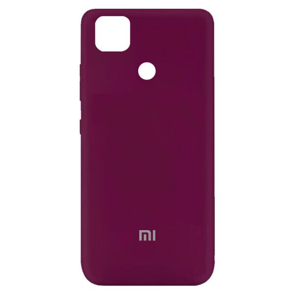 

Чехол Silicone Cover My Color Full Protective (A) для Xiaomi Redmi 9C (Бордовый)