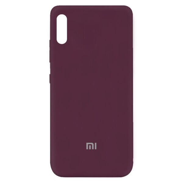 

Чехол Silicone Cover My Color Full Protective (A) для Xiaomi Redmi 9A (Бордовый)