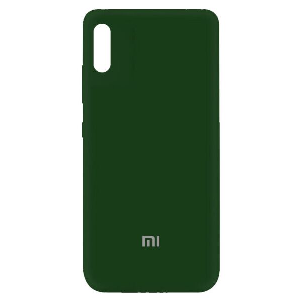 

Чехол Silicone Cover My Color Full Protective (A) для Xiaomi Redmi 9A (Темно-зеленый)