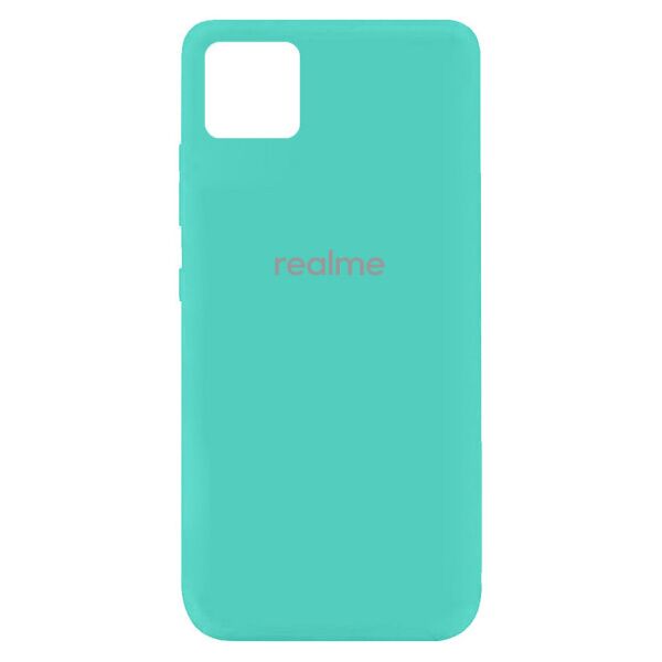 

Чехол Silicone Cover My Color Full Protective (A) для Realme C11 (Бирюзовый)