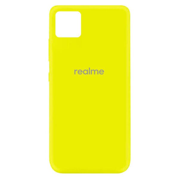 

Чехол Silicone Cover My Color Full Protective (A) для Realme C11 (Желтый)