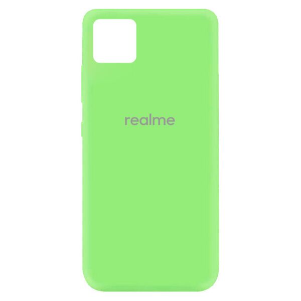 

Чехол Silicone Cover My Color Full Protective (A) для Realme C11 (LightGreen)