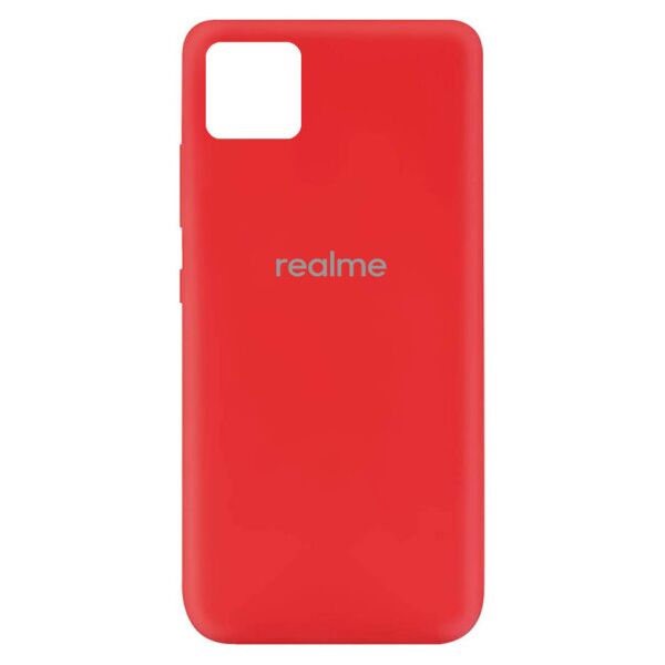 

Чехол Silicone Cover My Color Full Protective (A) для Realme C11 (Красный)