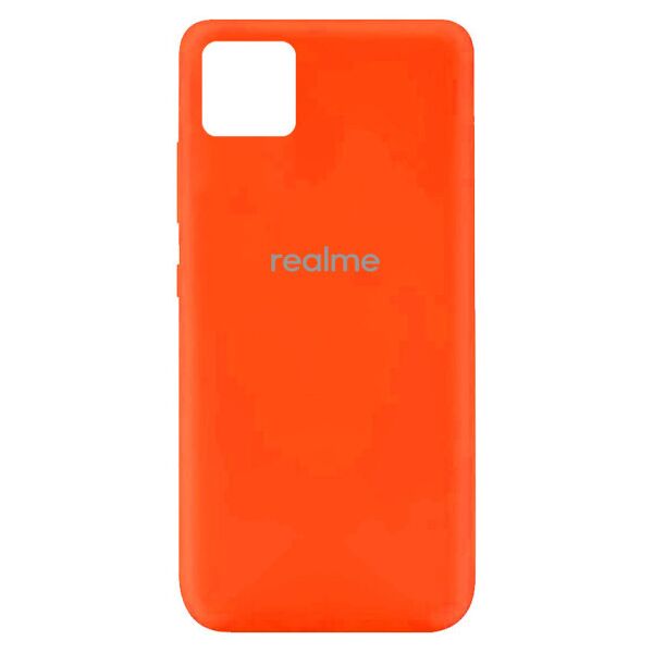 

Чехол Silicone Cover My Color Full Protective (A) для Realme C11 (OrangeRed)
