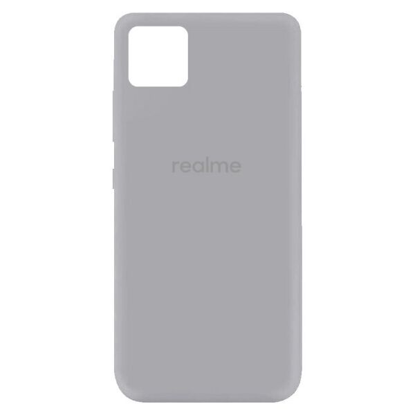 

Чехол Silicone Cover My Color Full Protective (A) для Realme C11 (Серый)