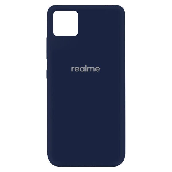 

Чехол Silicone Cover My Color Full Protective (A) для Realme C11 (MidnightBlue)