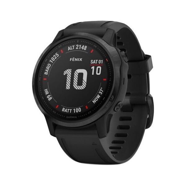 

Смарт-часы Garmin Fenix 6S Pro Black with Black Silicone Band (010-02159-13)