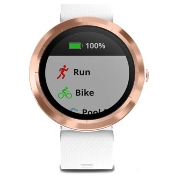 

Смарт-часы Garmin Vivoactive 3 White/Rose Gold (010-01769-07)