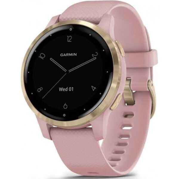 

Смарт-часы Garmin Vivoactive 4S Dust Rose with Light Gold (010-02172-33)