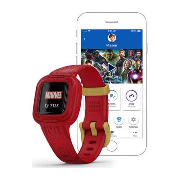 

Смарт-часы Garmin Vivofit Jr3 Marvel Iron Man (010-02441-11)