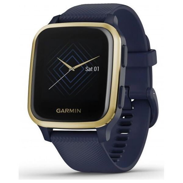 

Смарт-часы Garmin Venu SQ Music Navy/Light Gold (010-02426-12)