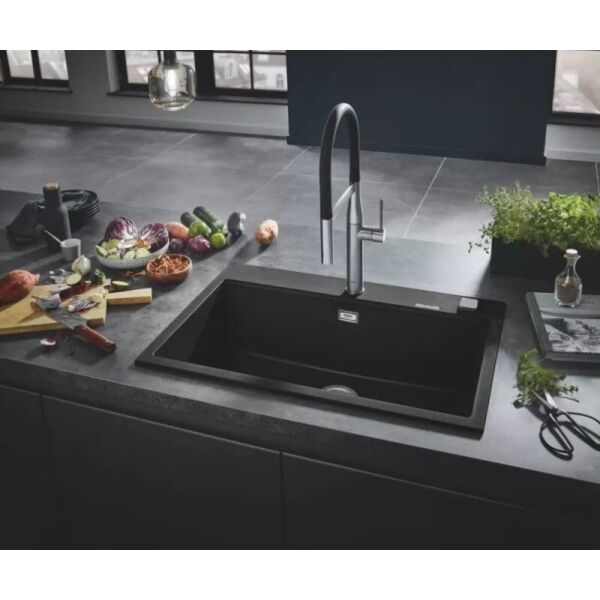 

Прямоугольная кухонная мойка гранитная Grohe EX Sink K700 31652AP0