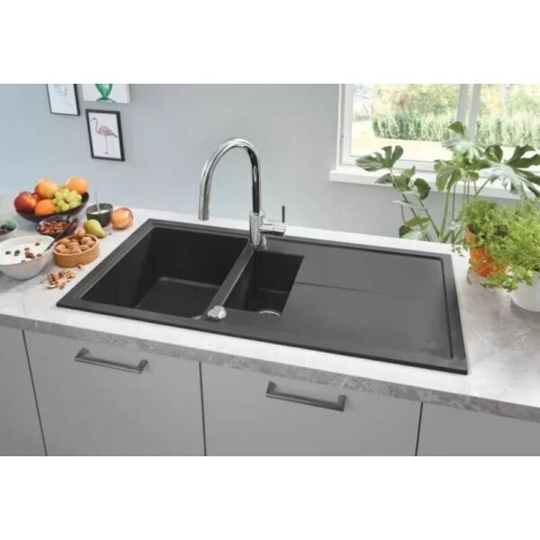 

Прямоугольная кухонная мойка гранитная Grohe EX Sink K400 31642AP0 раковина