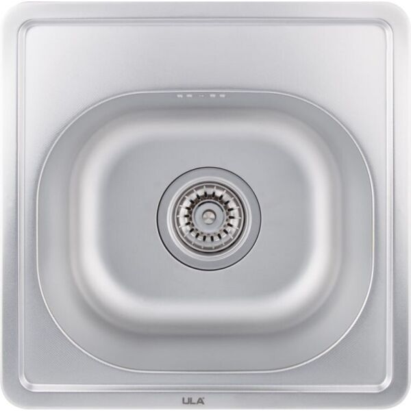 

Кухонная мойка врезная ULA 7706 U Micro Decor (ULA7706DEC08) Нержавеющая сталь КВАДРАТНАЯ (380X380 ММ), МИКРОТЕКСТУРА, СТАЛЬ 0,8 ММ