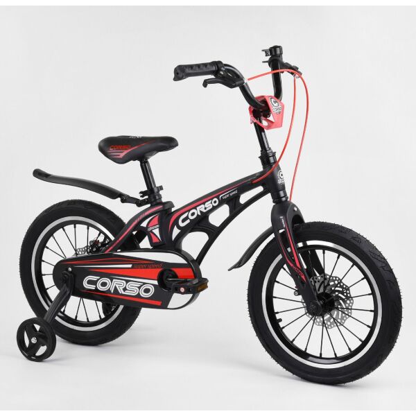 

Велосипед 16" дюймов 2-х колёсный "CORSO" MG-16414 красный 00003