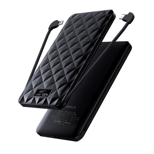 

iWALK Extreme Trio V2 10000mAh Black (UBO10000S)