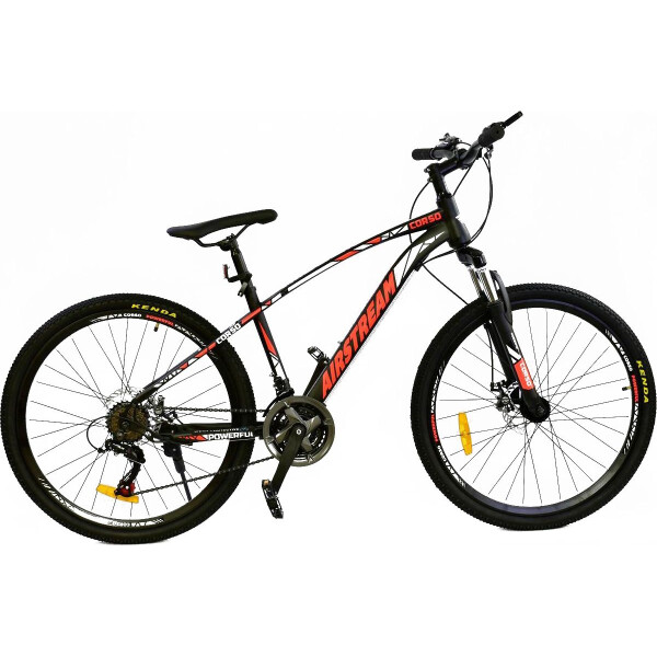 

CORSO AIRSTREAM 26"JYT 002-8345 BLACK-RED металлическая 21 скорость